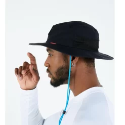 Tribord Chapeau Bateau Sailing 500 Adulte Voile Noir -Pêche Pro Soldes chapeau bateau sailing 500 adulte voile noir 4