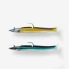 COMBO Leurres Souples Shad Lançon EELO 110 8gr AYU/BLEU