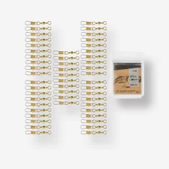 Émerillon Pêche Rolling Snap INOX BRASS SW X50