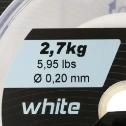 Fil Line Abrasion White 1000m Pêche En Mer -Pêche Pro Soldes fil line abrasion white 1000m peche en mer 2