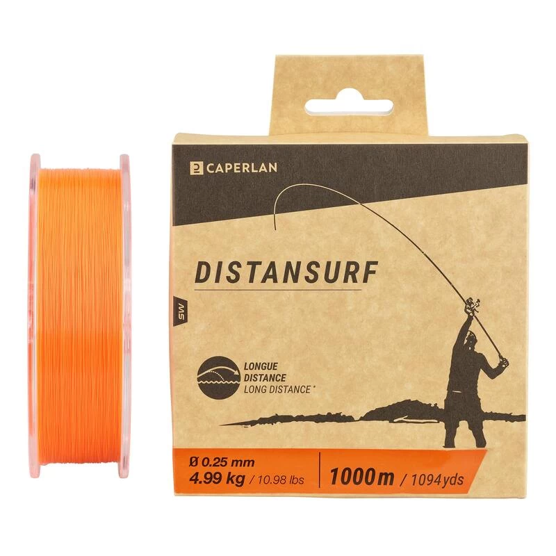 Fil Pêche En Surfcasting Orange DISTANSURF 5 Fil Pêche En Surfcasting Orange DISTANSURF – Image 5