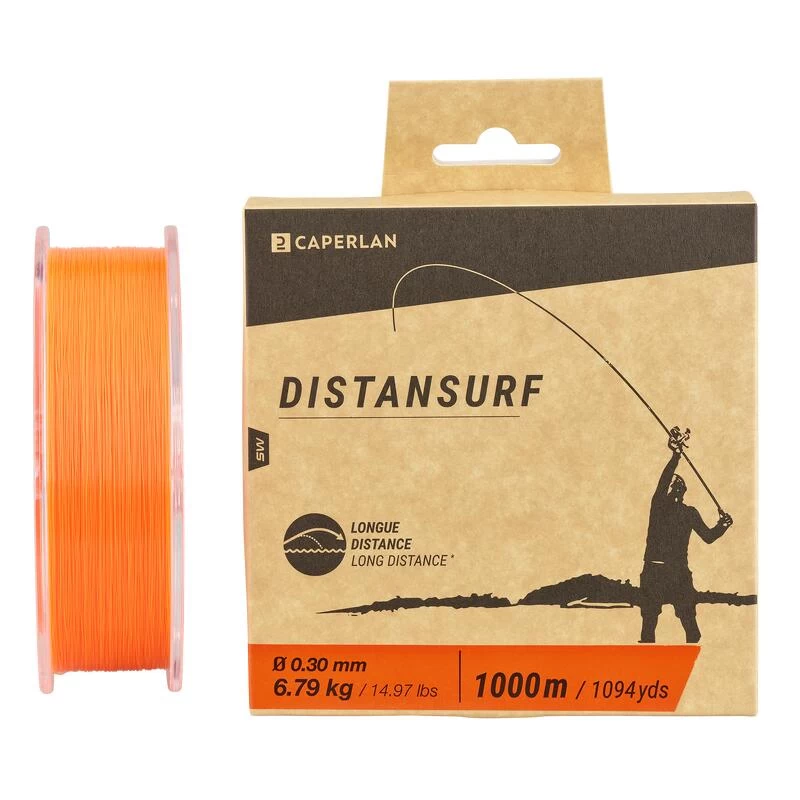 Fil Pêche En Surfcasting Orange DISTANSURF 6 Fil Pêche En Surfcasting Orange DISTANSURF – Image 6