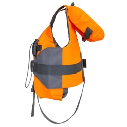 Tribord Gilet De Sauvetage Enfant LJ100N Easy JR 15-40 Kg Orange/gris -Pêche Pro Soldes gilet de sauvetage enfant lj100n easy jr 15 40 kg orangegris 3