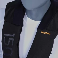 Tribord Gilet De Sauvetage Gonflable Adulte LJ 150N+ AIR Série Limitée Noir -Pêche Pro Soldes gilet de sauvetage gonflable adulte lj 150n air serie limitee noir 6