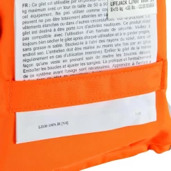 Tribord Gilet De Sauvetage Mousse Bateau Enfant LJ 100N Orange -Pêche Pro Soldes gilet de sauvetage mousse bateau enfant lj 100n orange 8