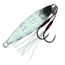 Jig Métallique Volkien Soul Micro Candy Nano 7g (Zebra Glow Silver)
