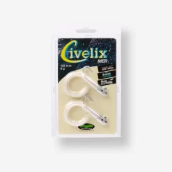 Leurre Civelix 12cm 8gr Blanc X2 Pêche En Mer 5 Leurre Civelix 12cm 8gr Blanc X2 Pêche En Mer -Pêche Pro Soldes leurre civelix 12cm 8gr blanc x2 peche en mer 2