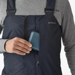 Salopette De Pêche Imperméable Chaude Homme - FO 500 TH Grise -Pêche Pro Soldes salopette de peche impermeable chaude homme fo 500 th grise 4